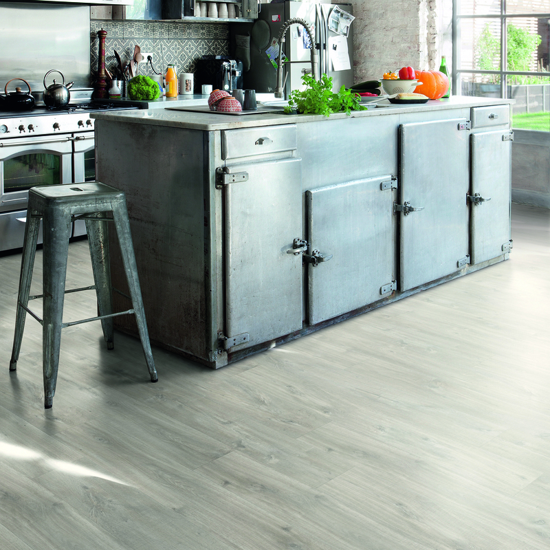 QS Alpha Vinyl BLOS BASE планка AVSPT 40030 Дуб каньон серый пилёный