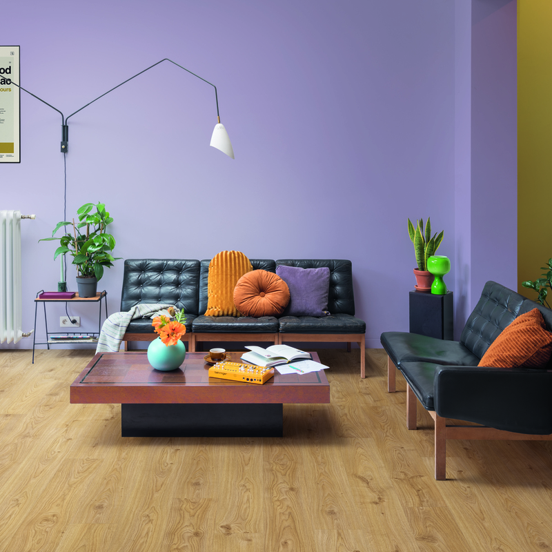 QS Alpha Vinyl BLOS планка AVSPU 40025 Дуб коттедж натуральный