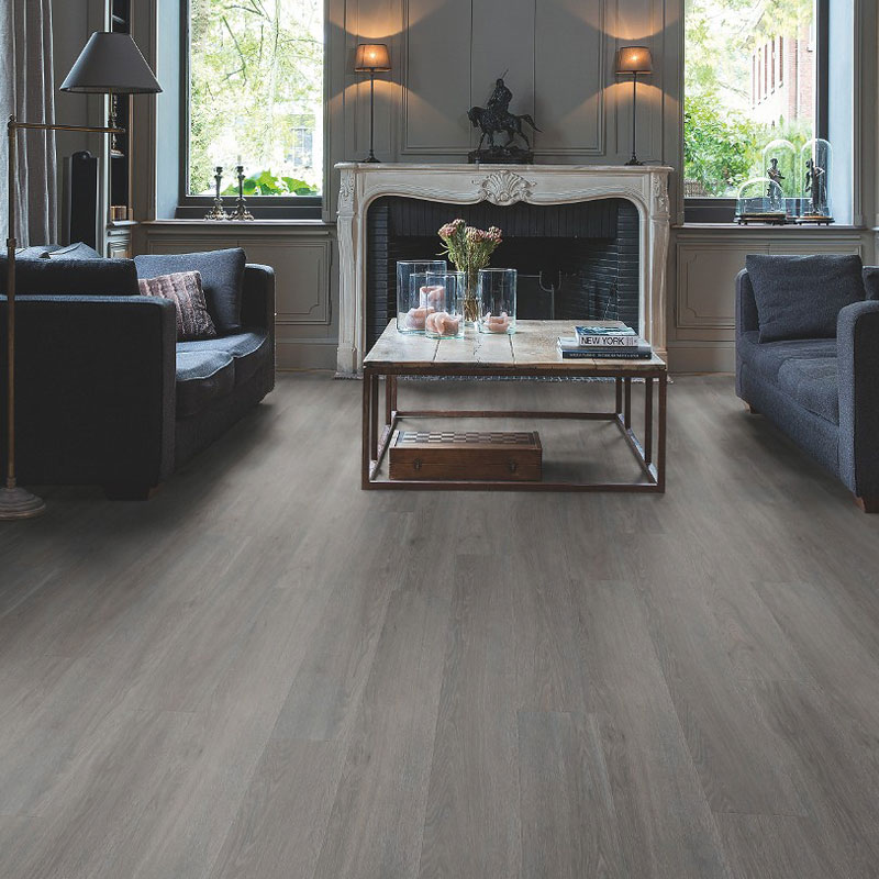 Quick Step LIVYN Balance Glue Plus BAGP 40060 Дуб шелковый темно-серый