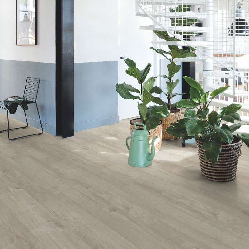 Quick Step LIVYN Pulse Click PUCL 40105 Дуб хлопковый светло-серый