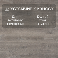 Ламинат Quick Step Perspective Hydro (Rus) PER3575 Дуб старинный серый