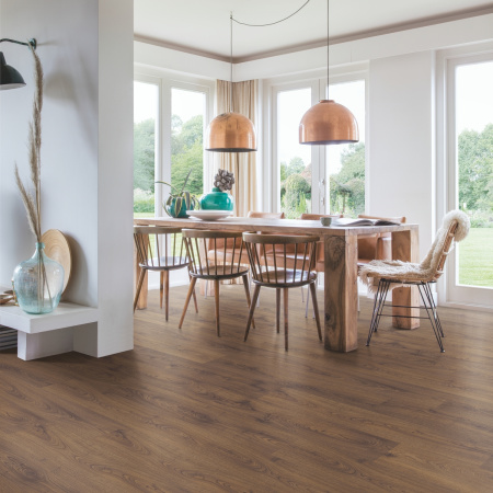 Ламинат Quick Step Classic Plus Hydro (RUS) CLH 4091 Дуб горный коричневый