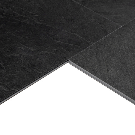 QS Alpha Vinyl ORO BASE плитка AVSTT 40035 Сланец чёрный