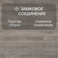 Ламинат Quick Step Perspective Hydro (Rus) PER3575 Дуб старинный серый
