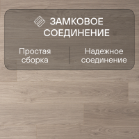 Ламинат Quick Step Perspective Hydro (Rus) PER1304 Дуб светло-серый лакированный