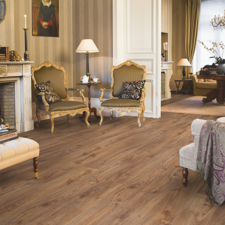 Ламинат Quick Step Eligna U3461 Дуб шоколадный промасленный